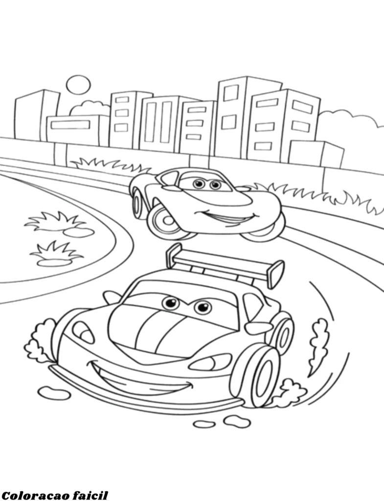 desenhos para colorir do mcqueen