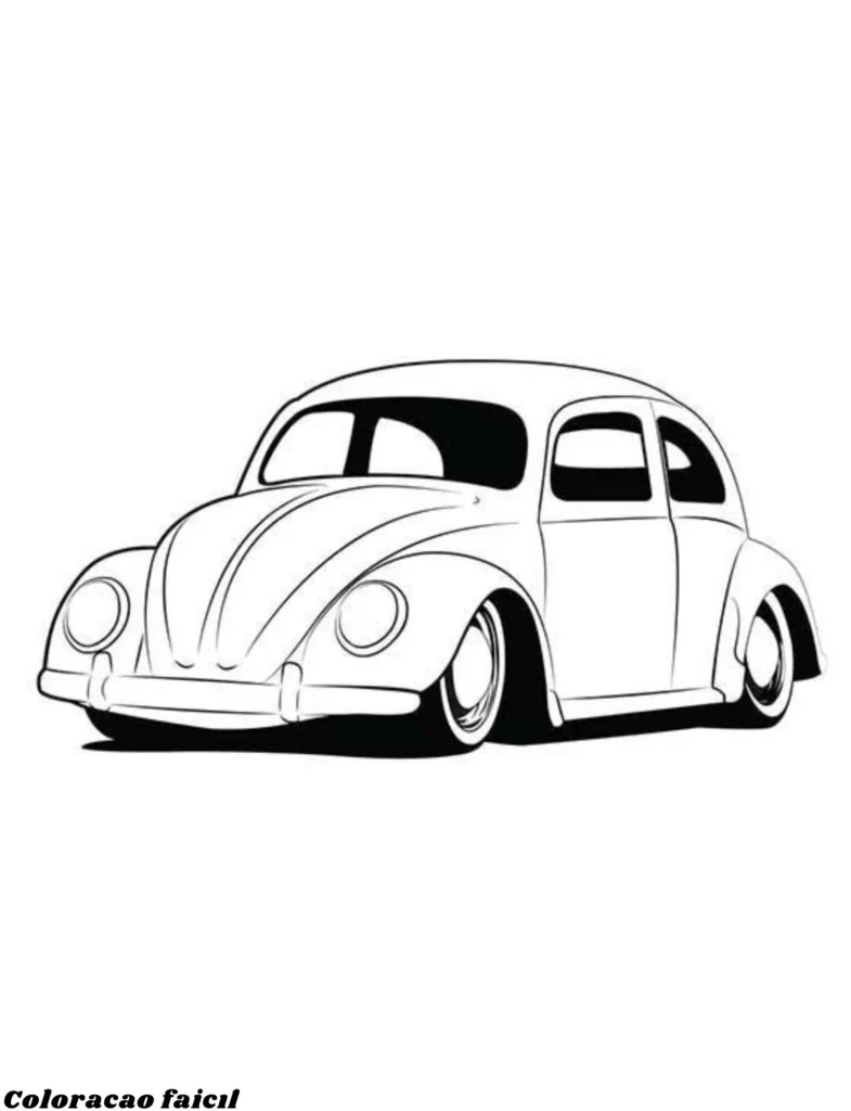 fusca desenho