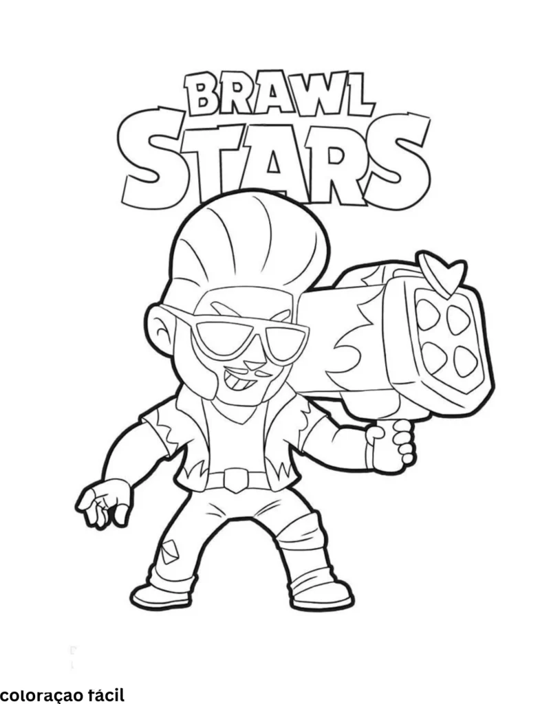 desenho de brawl star
