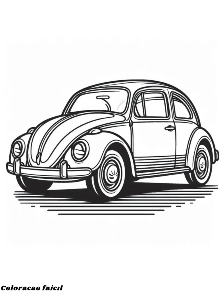 fusca desenho