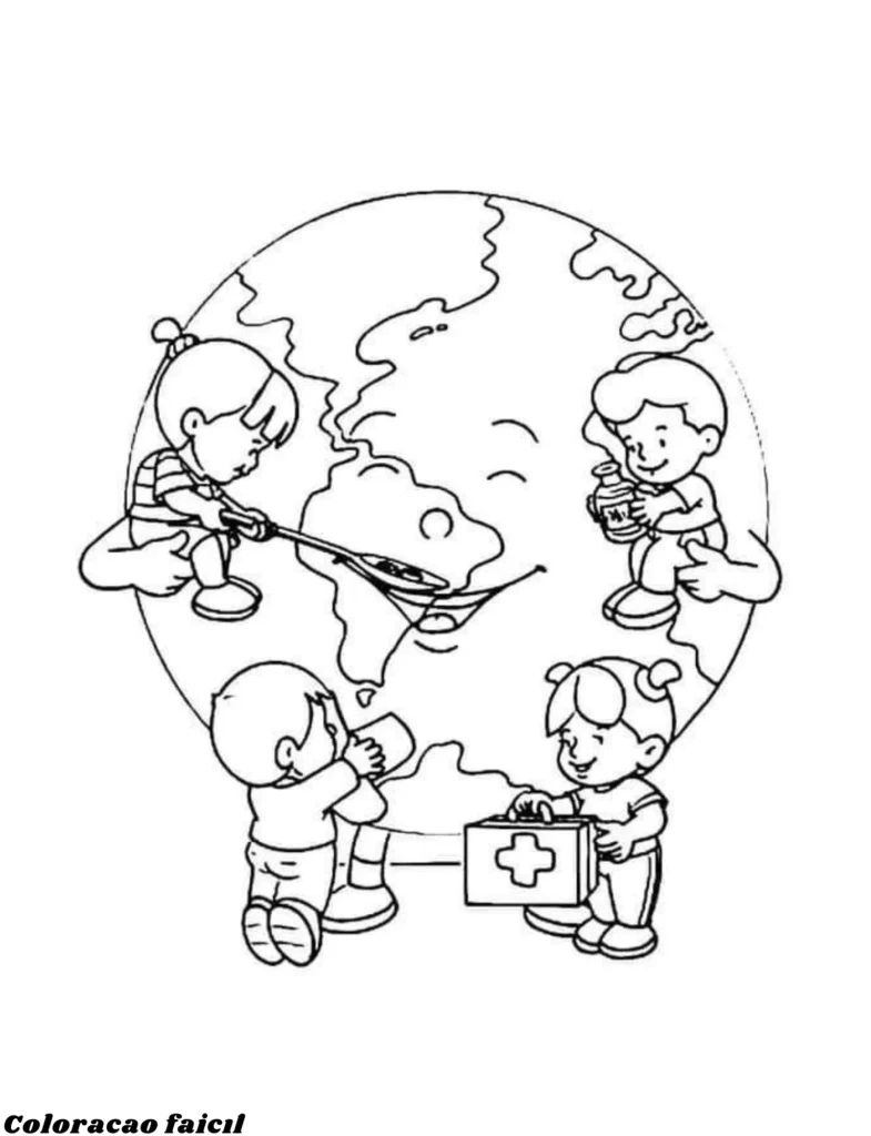 desenhos de todos os planetas