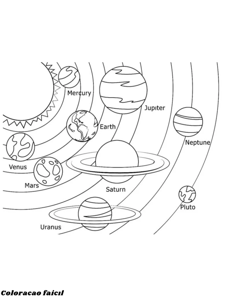 molde de planetas para imprimir