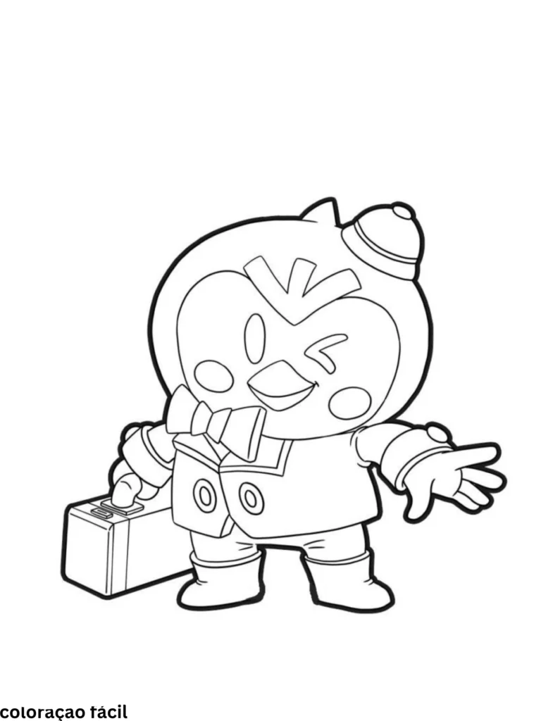 moe para colorir brawl stars