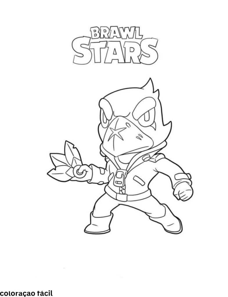 brawl stars para colorir