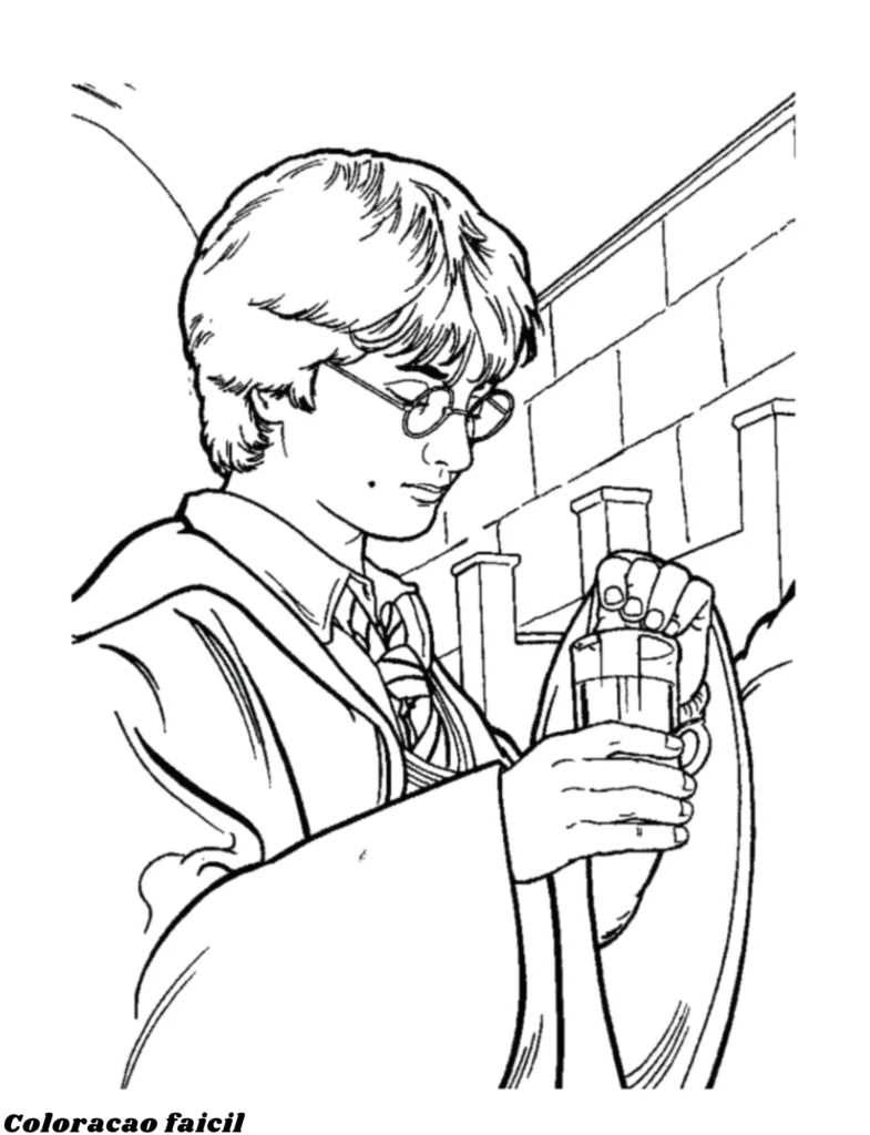 desenhos do harry potter