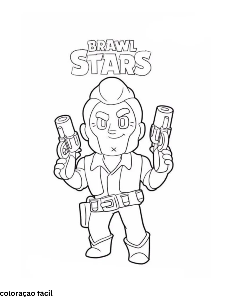 desenhos para colorir brawl stars