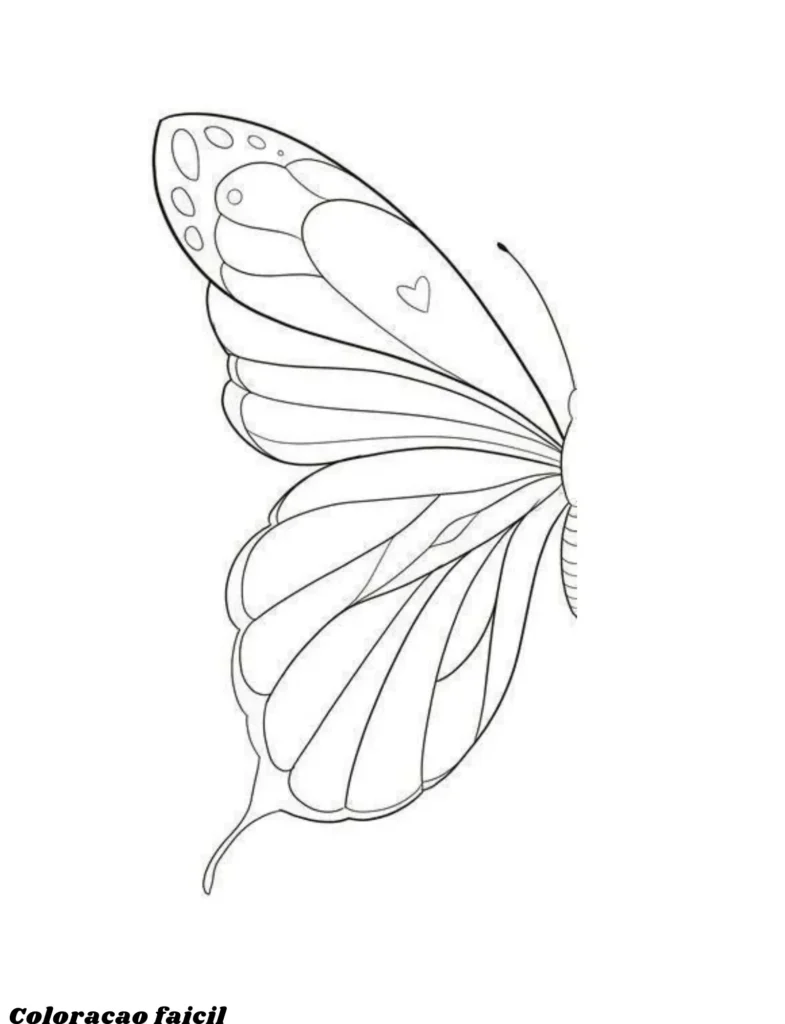 desenhos para colorir borboletas