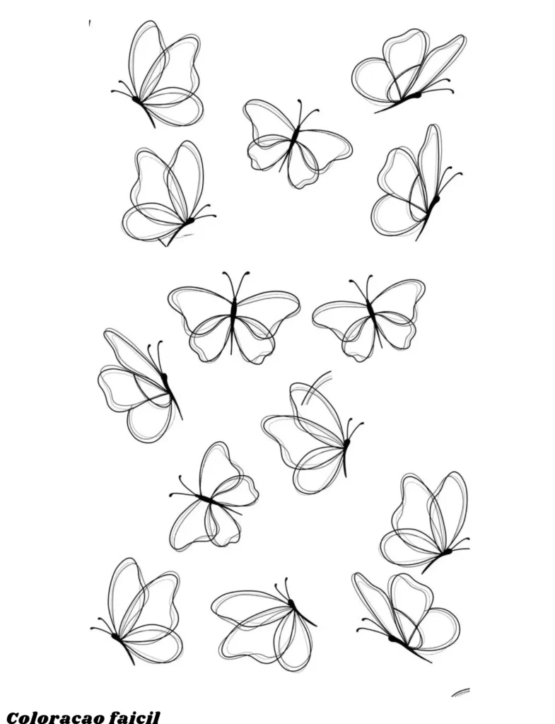 borboletinhas para imprimir