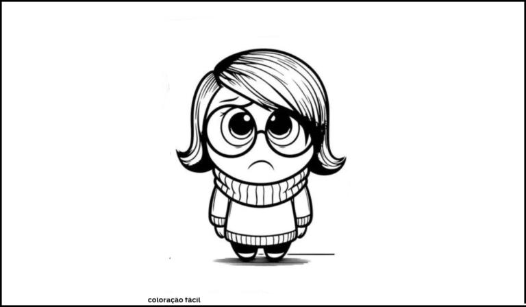 desenho tristeza