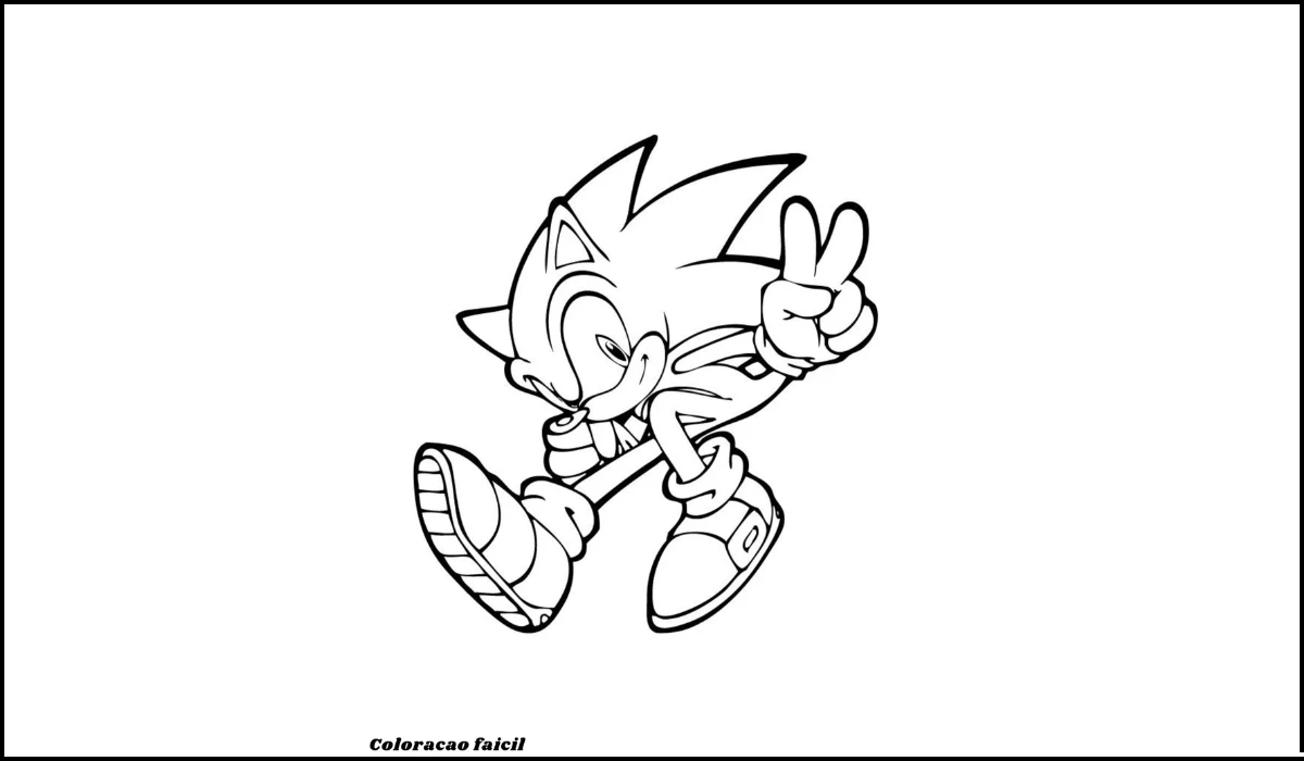 sonic desenho