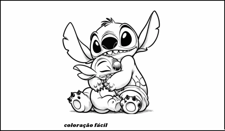 desenho do stitch