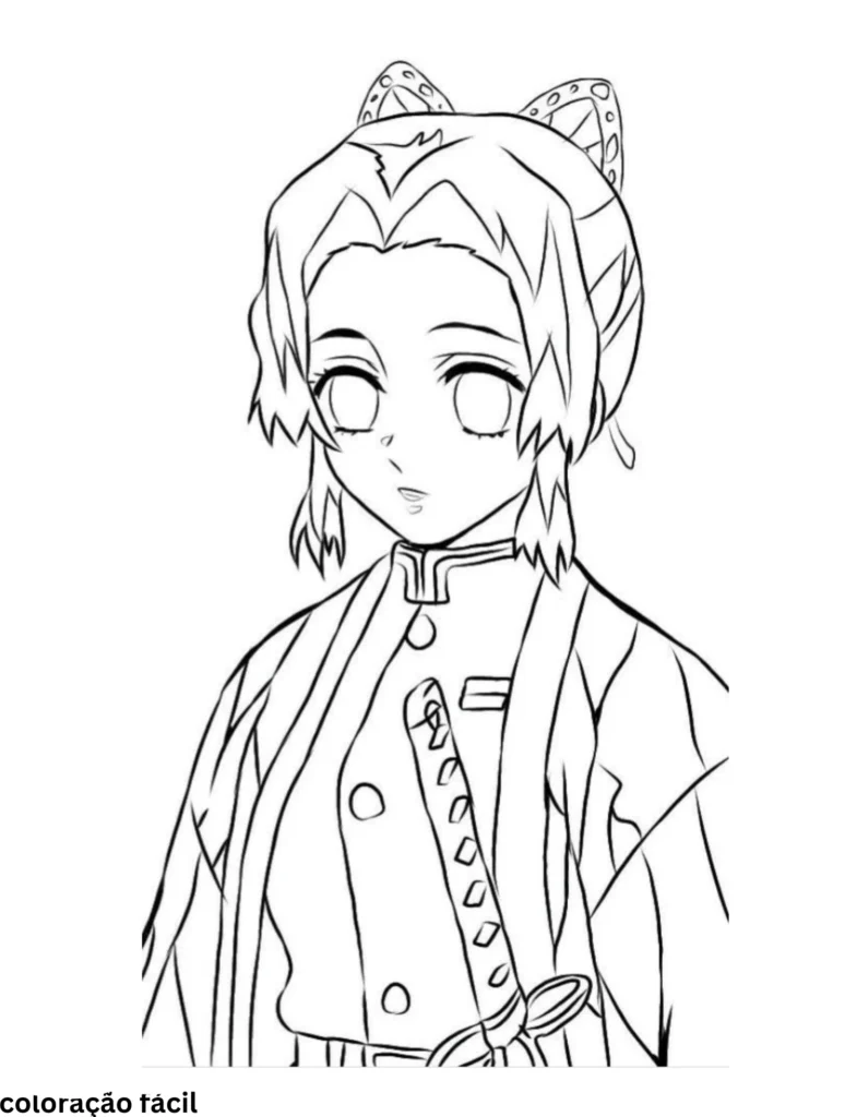 demon slayer para pintar