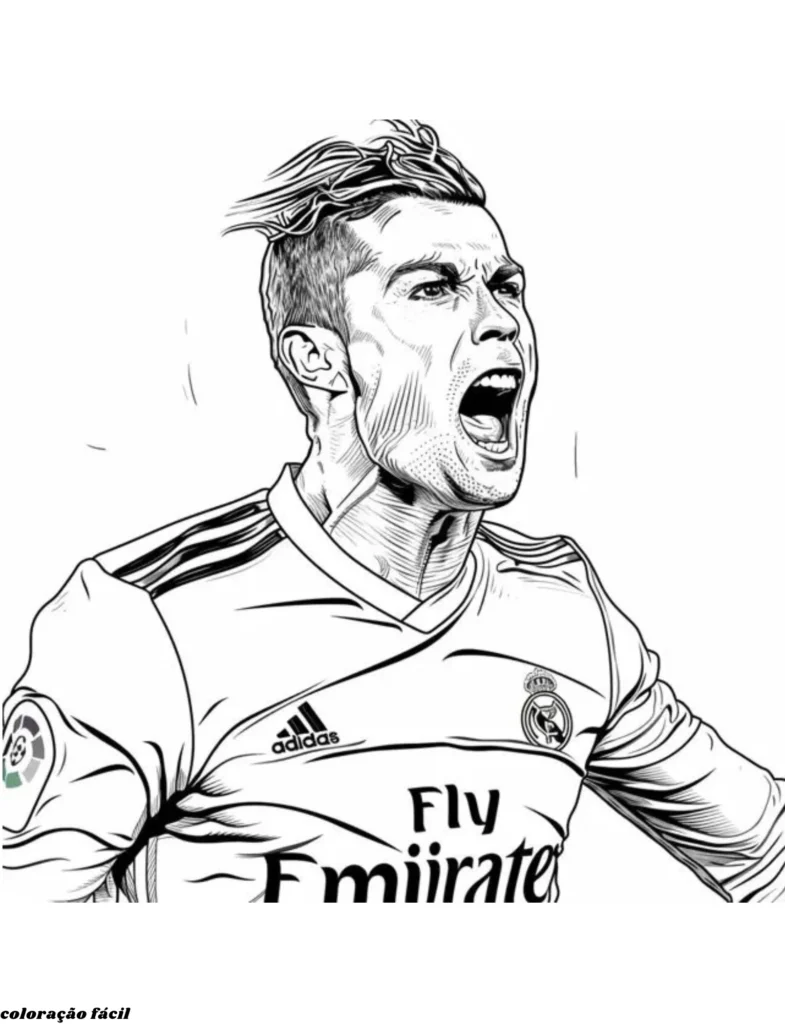 cr7 para pintar