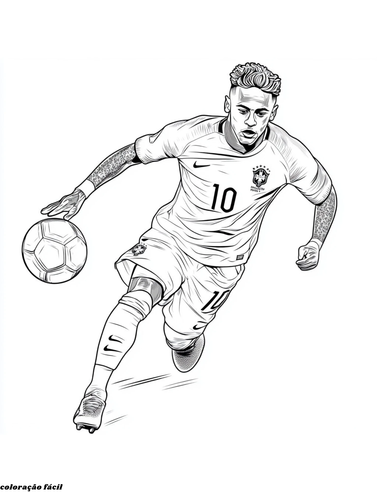 neymar para imprimir