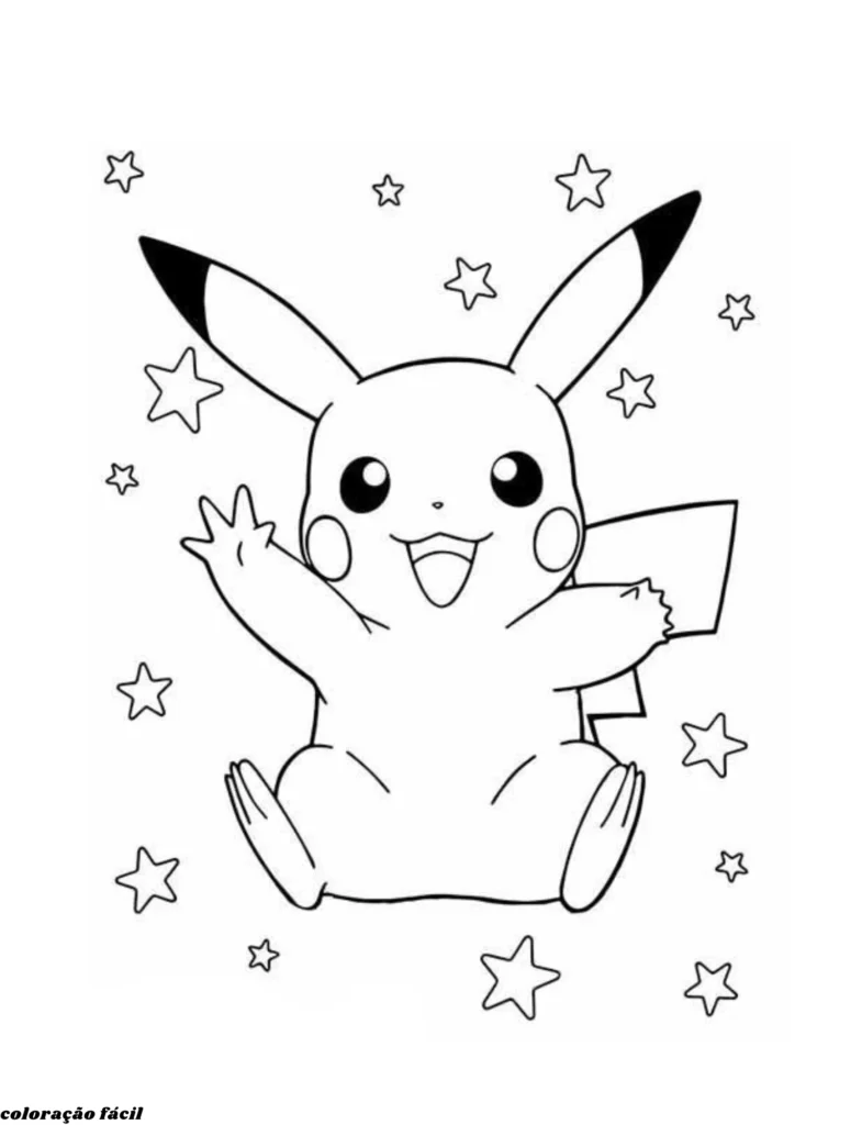 desenho pokemon para imprimir