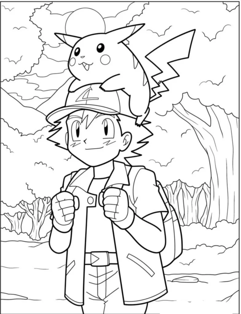 desenhos para colorir do pokemon