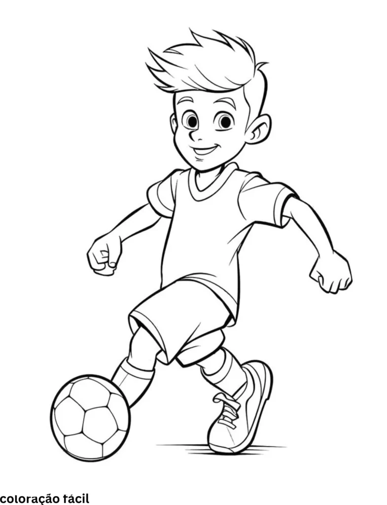 desenhos futebol