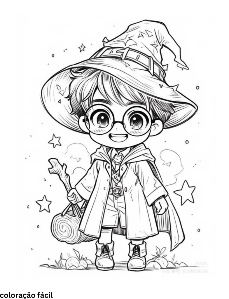 harry potter colorir