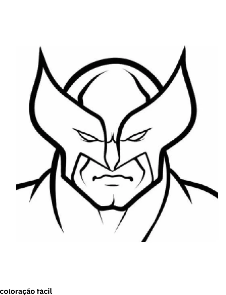 x-men desenho para colorir