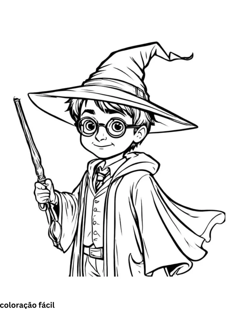 desenhos kawaii harry potter