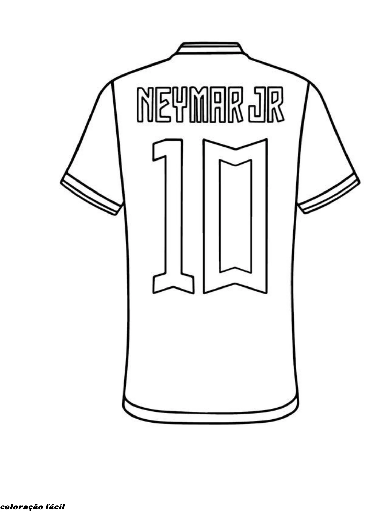 figurinha do neymar para imprimir