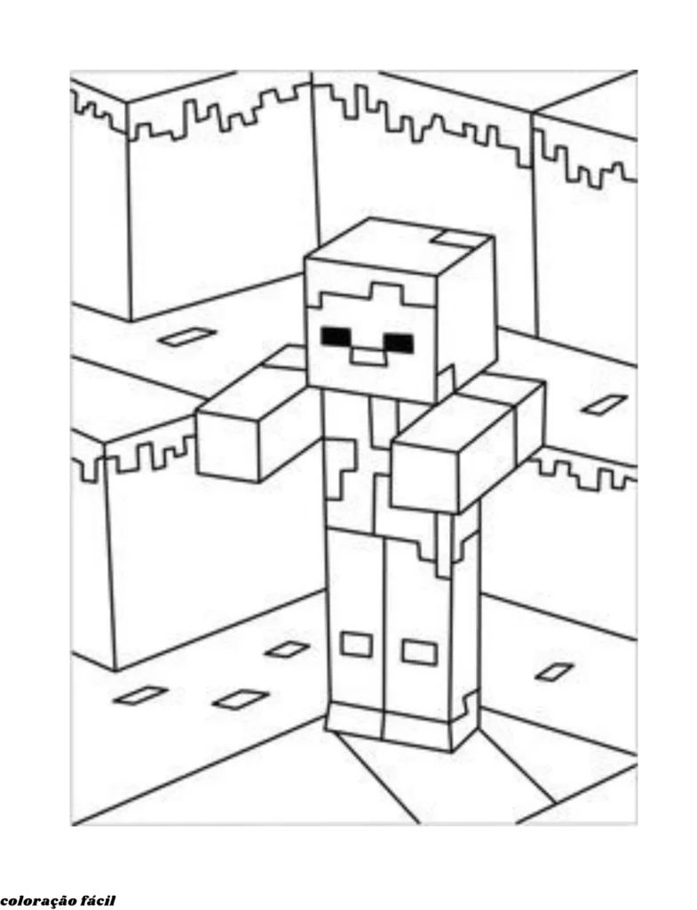 imagens do minecraft para imprimir