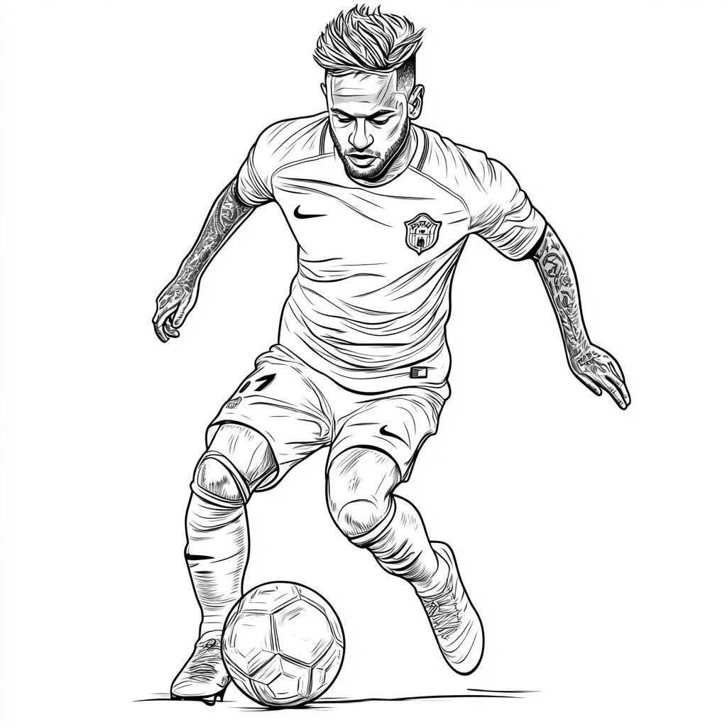 neymar pintar