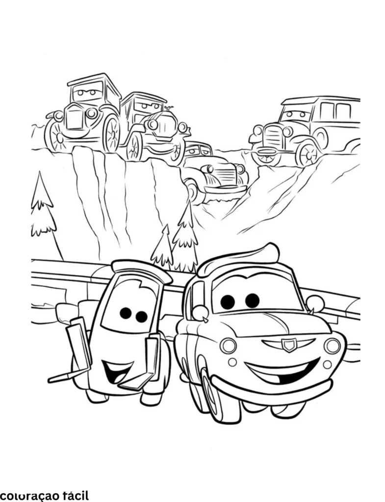 desenhos do relampago mcqueen para imprimir