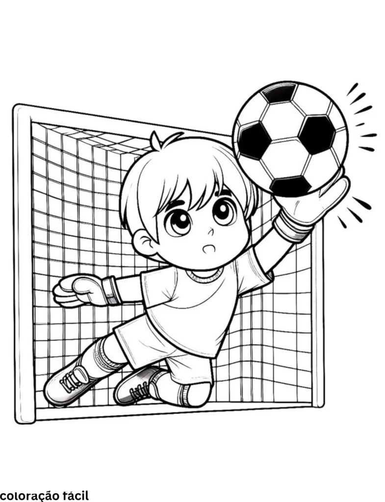 futebol colorir