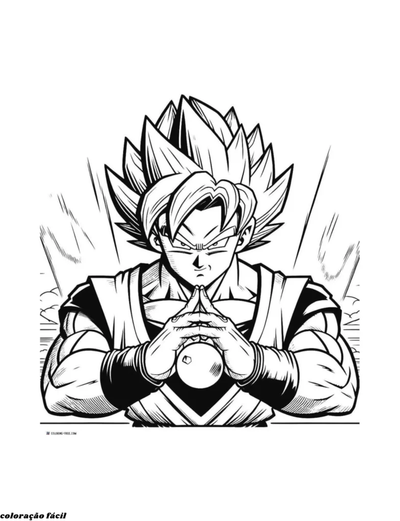imagens de desenhos de goku