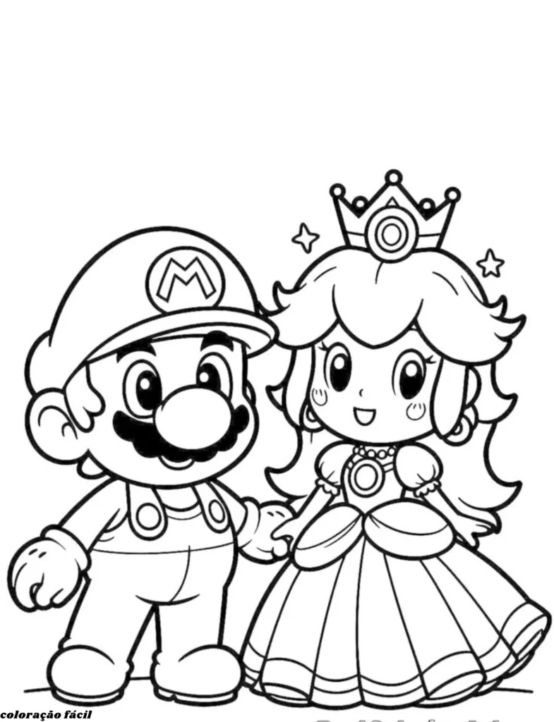 mario para imprimir