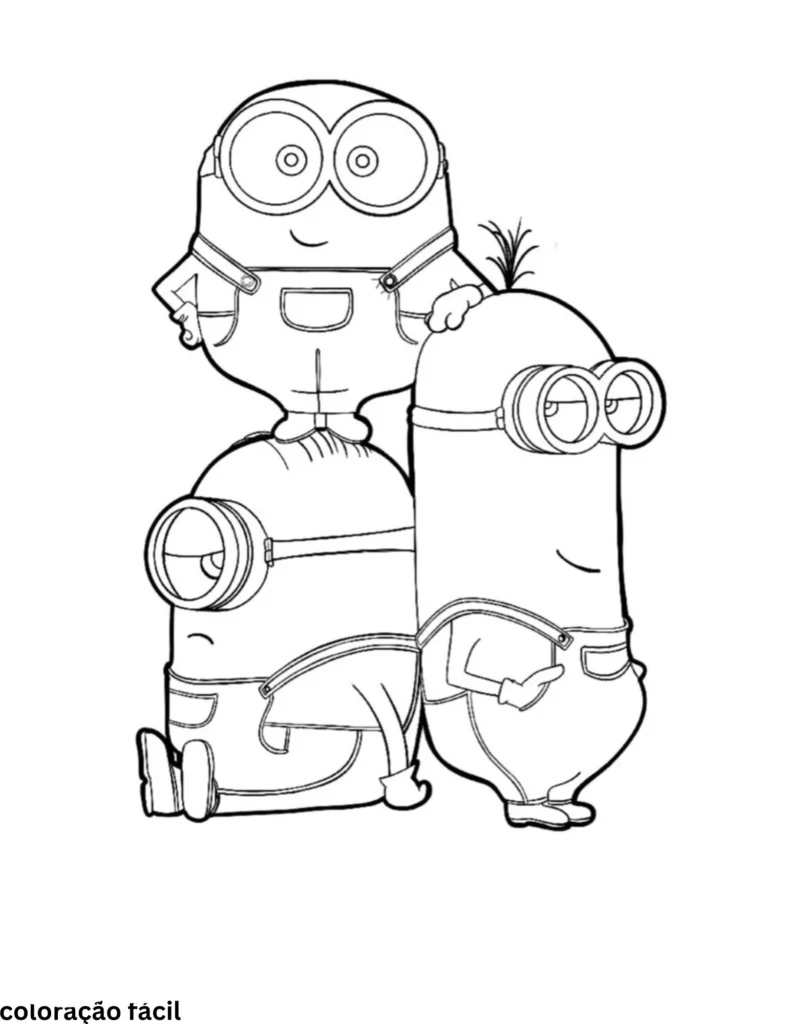 como desenhar o gru