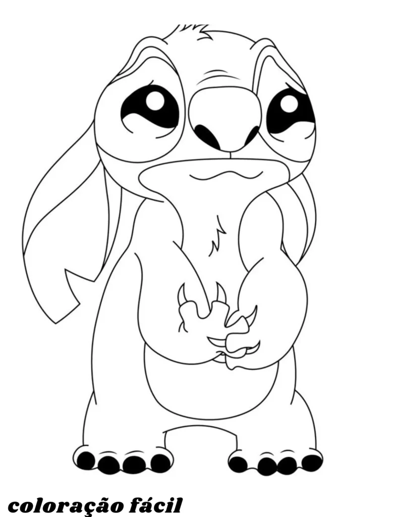 imagens do stitch para colorir