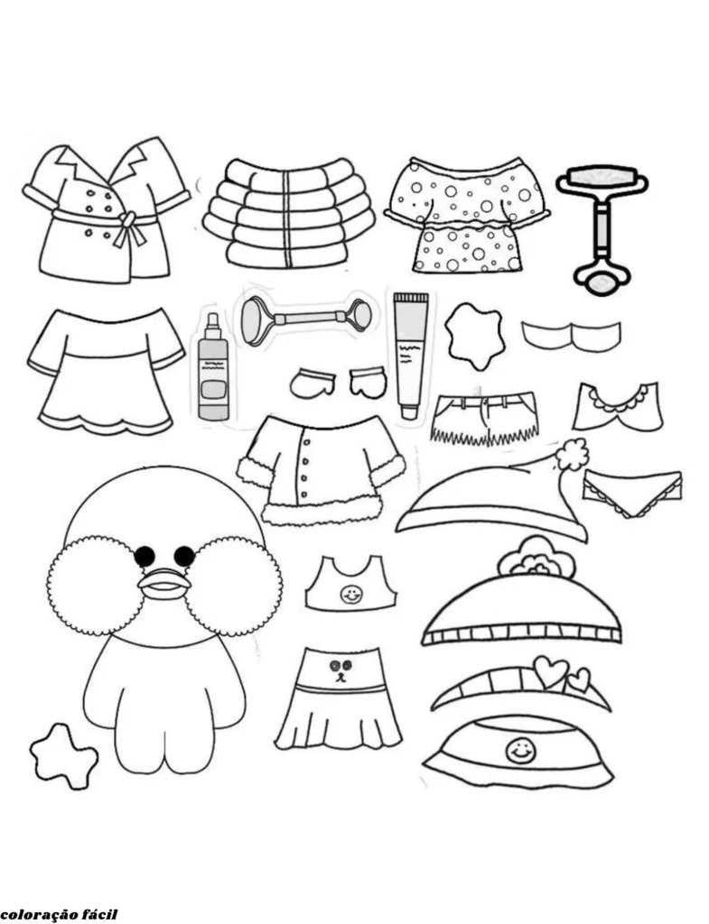 desenhos de pato para imprimir