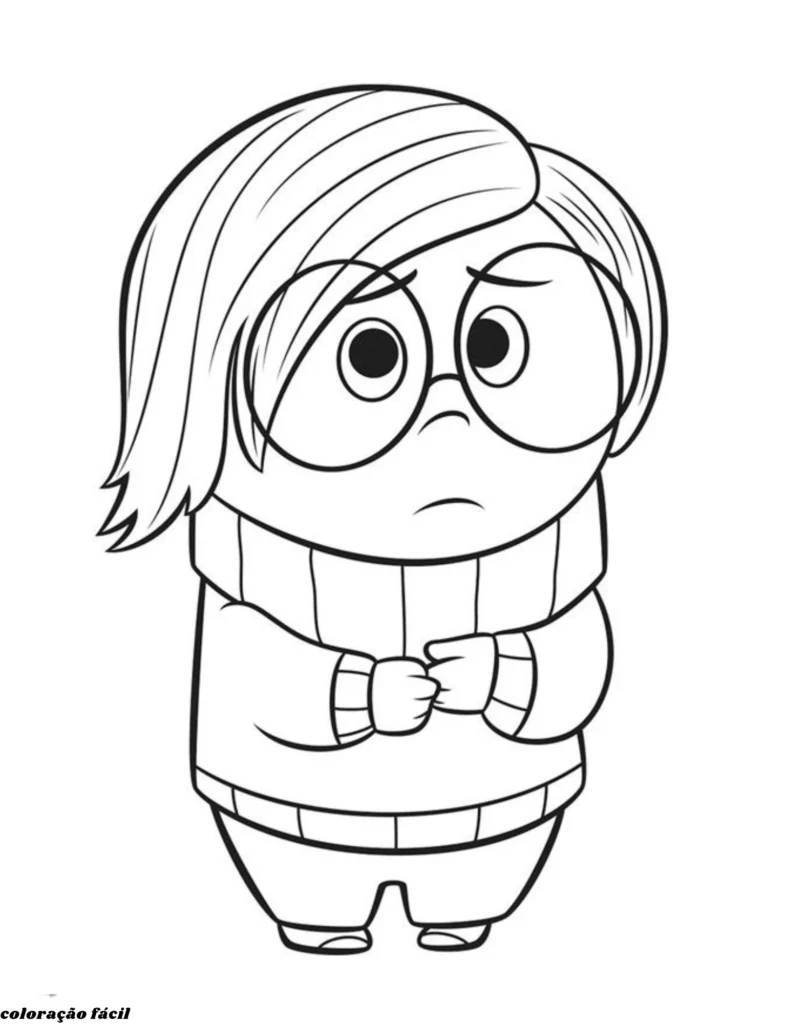 desenho divertida mente 2 para colorir