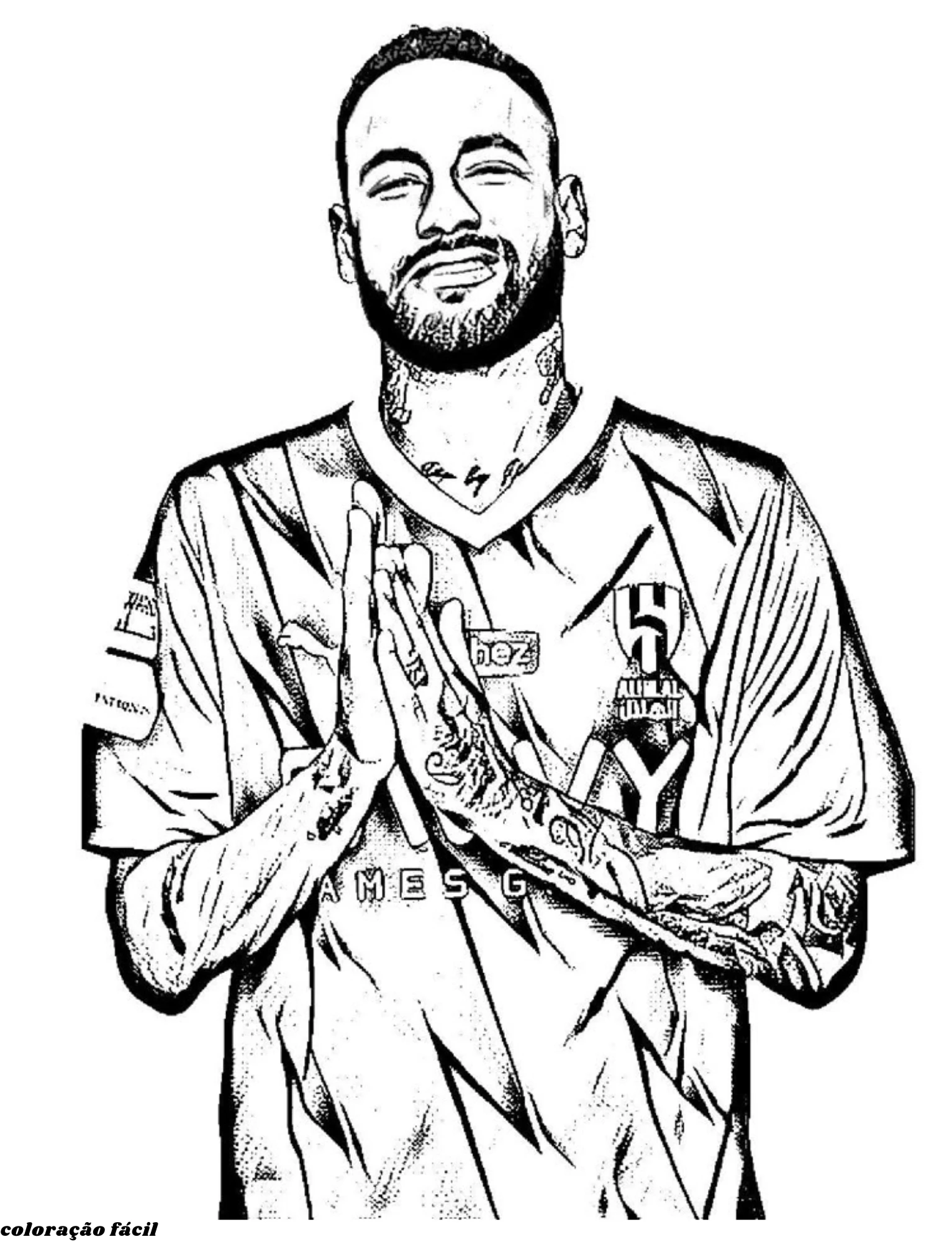 desenhos do neymar