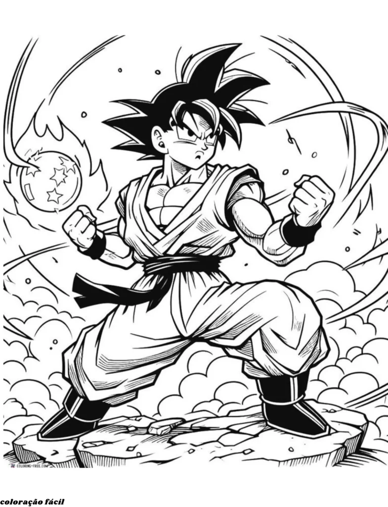 imprimir goku