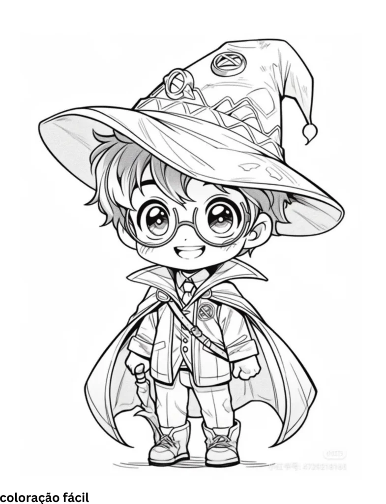 desenhos harry potter para imprimir