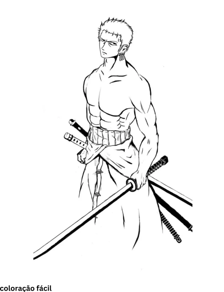 desenhos para colorir luffy