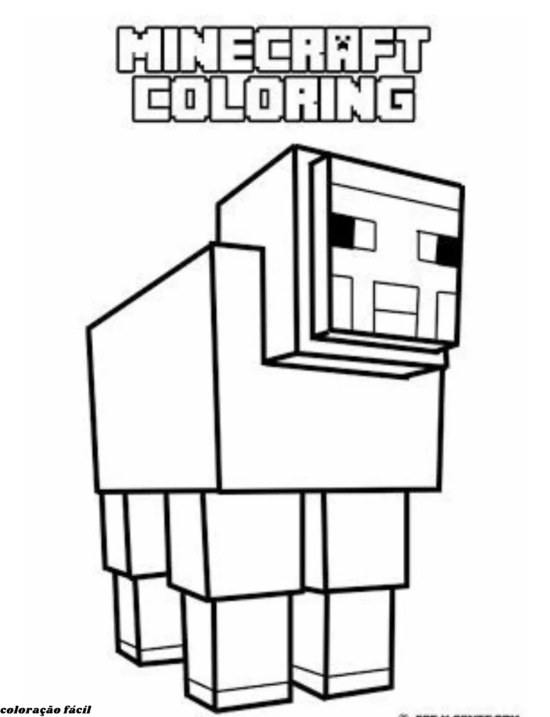 personagens minecraft para imprimir