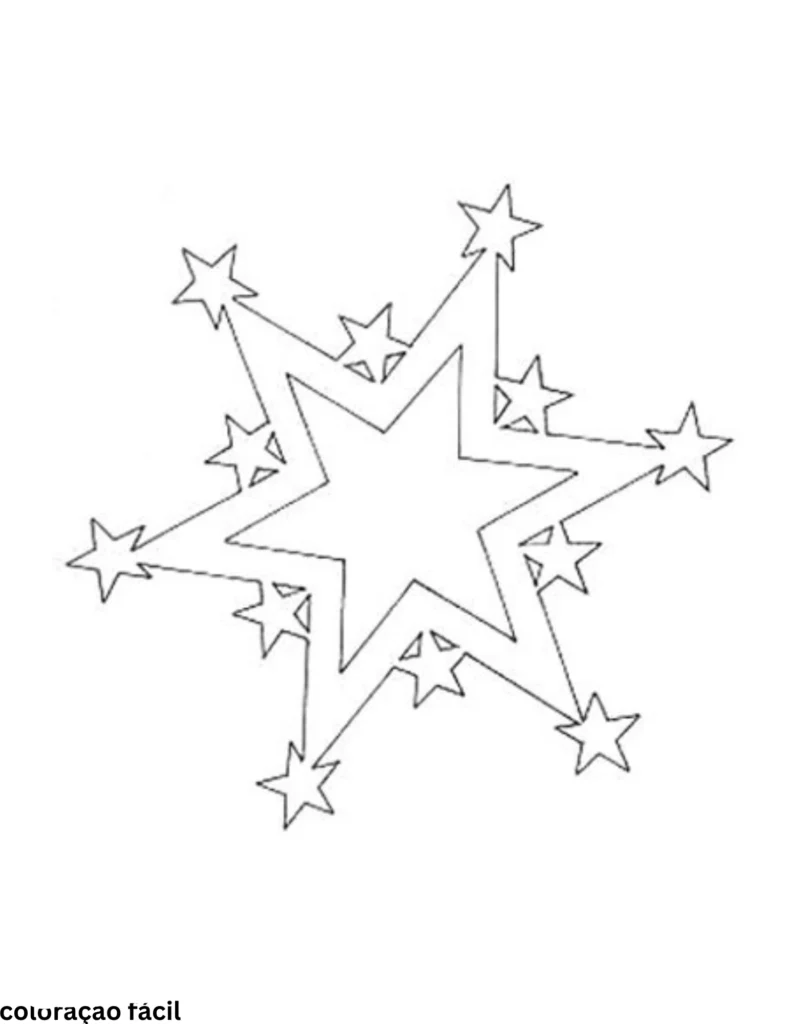 estrela pra imprimir