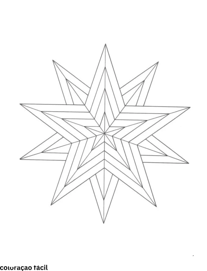 imagem estrela para imprimir