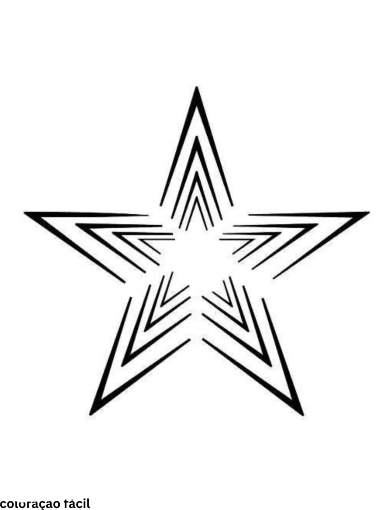 desenho de estrelas