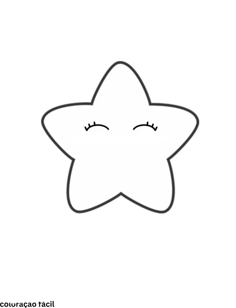 desenhos estrelas para imprimir