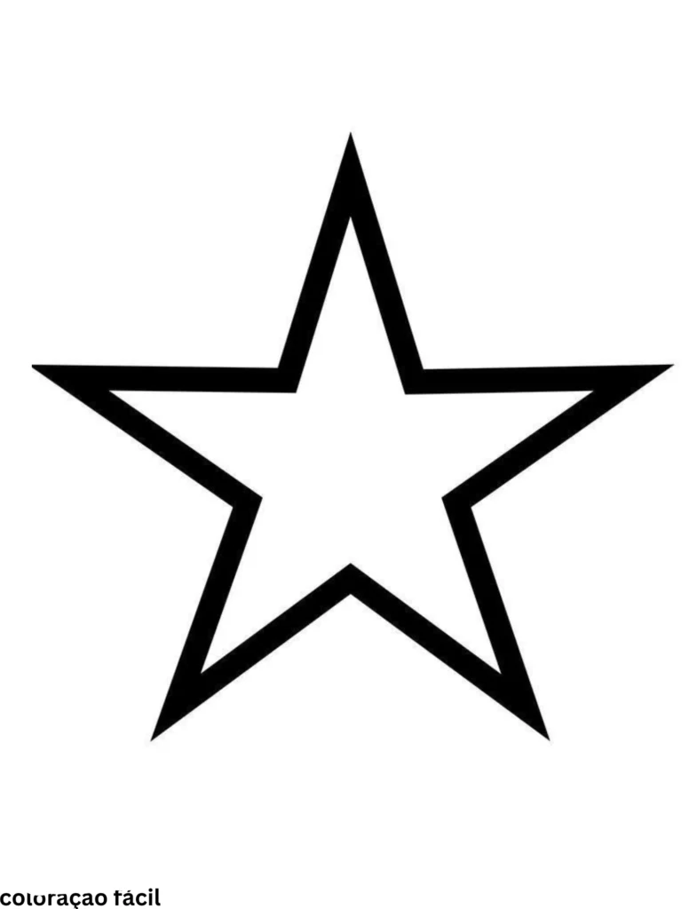 estrelas colorir