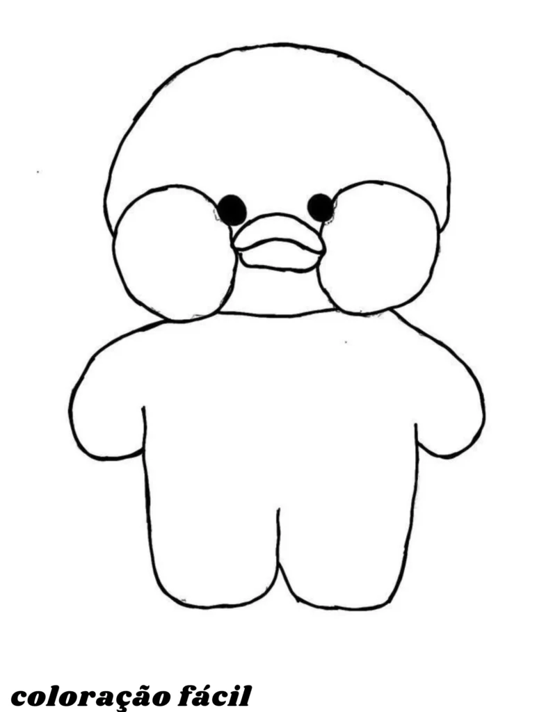 paper duck quarto para imprimir