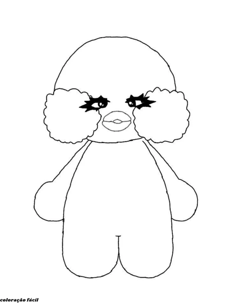 patinho duck para imprimir
