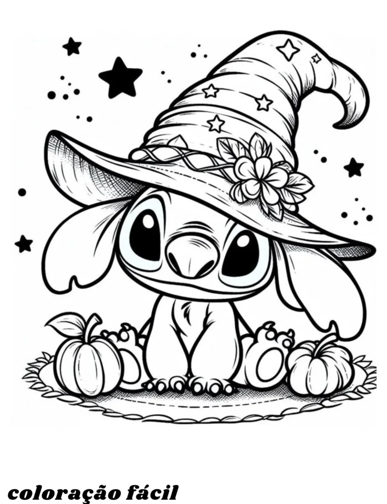 desenho do stich