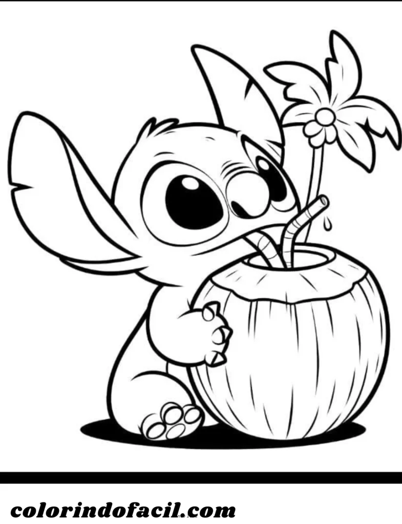 imagem do stitch para colorir