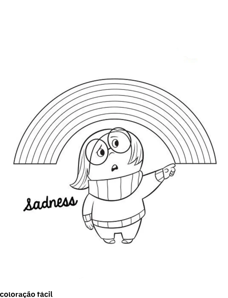 desenho do divertidamente
